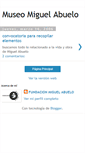 Mobile Screenshot of museomiguelabuelo.blogspot.com