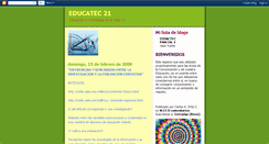 Desktop Screenshot of educatec21.blogspot.com