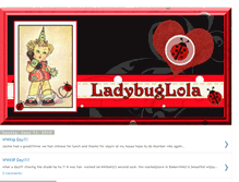 Tablet Screenshot of ladybirdknitting.blogspot.com