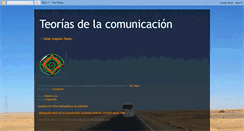 Desktop Screenshot of comunicacionteorias.blogspot.com