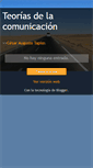 Mobile Screenshot of comunicacionteorias.blogspot.com