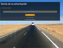 Tablet Screenshot of comunicacionteorias.blogspot.com