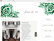 Tablet Screenshot of floresdelsol.blogspot.com