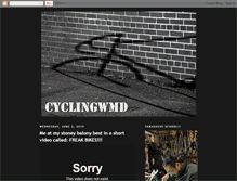 Tablet Screenshot of cyclingwmd.blogspot.com