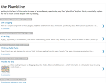 Tablet Screenshot of plumblinehere.blogspot.com
