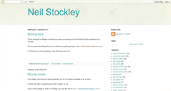 Desktop Screenshot of neilstockley.blogspot.com