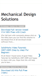 Mobile Screenshot of mechdesignsolutions.blogspot.com