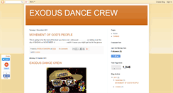 Desktop Screenshot of exodusdancers.blogspot.com
