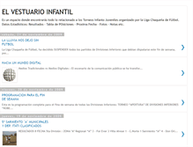 Tablet Screenshot of elvestuarioinfantilblogger.blogspot.com