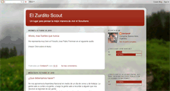 Desktop Screenshot of elzurditoscout.blogspot.com