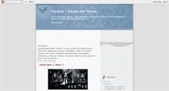 Desktop Screenshot of feyzbuk.blogspot.com