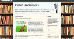 Desktop Screenshot of britishaudiobooks.blogspot.com