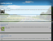 Tablet Screenshot of minhapalavra-sbichuette.blogspot.com