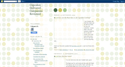 Desktop Screenshot of cupcakes-delivered-companies-reviewed.blogspot.com