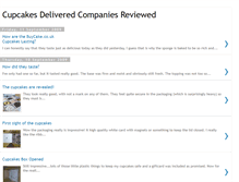 Tablet Screenshot of cupcakes-delivered-companies-reviewed.blogspot.com