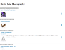 Tablet Screenshot of davidcolephotography.blogspot.com
