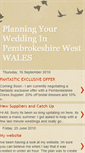 Mobile Screenshot of pembrokeshireweddingplanners.blogspot.com