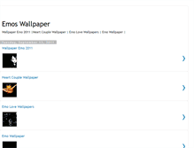 Tablet Screenshot of emoswallpaper.blogspot.com