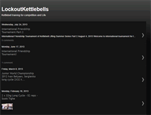 Tablet Screenshot of lockoutkettlebells.blogspot.com