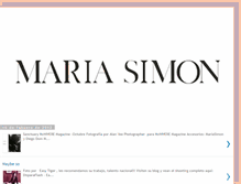 Tablet Screenshot of mariasimon.blogspot.com