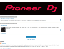 Tablet Screenshot of pioneer400.blogspot.com