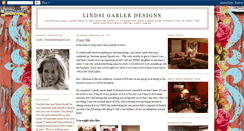 Desktop Screenshot of lindsigabler.blogspot.com