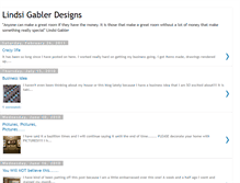 Tablet Screenshot of lindsigabler.blogspot.com