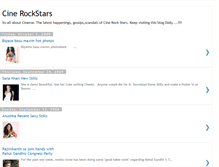 Tablet Screenshot of cinerockstars.blogspot.com