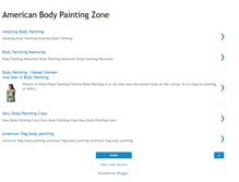 Tablet Screenshot of americanbodypaintingzone.blogspot.com