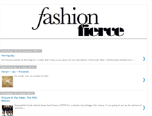 Tablet Screenshot of fashionfierce-adjyg.blogspot.com