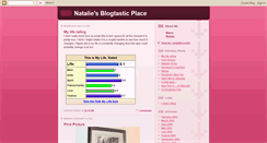 Desktop Screenshot of natalie2217.blogspot.com