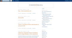 Desktop Screenshot of cibernomada.blogspot.com