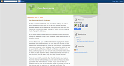 Desktop Screenshot of govresources1.blogspot.com