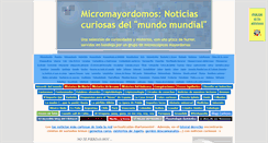 Desktop Screenshot of micromayordomos.blogspot.com