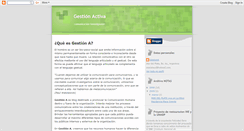 Desktop Screenshot of gestionactiva.blogspot.com