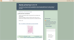 Desktop Screenshot of mamasprimerizas.blogspot.com