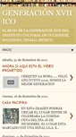 Mobile Screenshot of generacionxviiico.blogspot.com