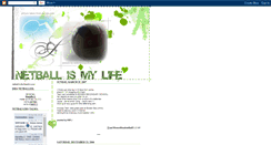 Desktop Screenshot of damai-netballers.blogspot.com