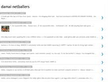 Tablet Screenshot of damai-netballers.blogspot.com