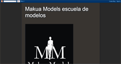 Desktop Screenshot of makuamodels.blogspot.com