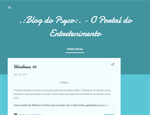Tablet Screenshot of blogdopsyco.blogspot.com