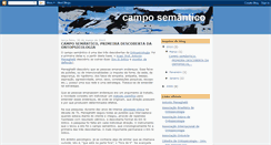 Desktop Screenshot of camposemantico.blogspot.com