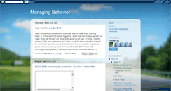 Desktop Screenshot of managingbehavior.blogspot.com