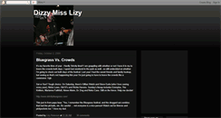 Desktop Screenshot of dizzymisslizy.blogspot.com