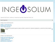 Tablet Screenshot of ingeosolum.blogspot.com