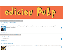 Tablet Screenshot of edicionpulp.blogspot.com