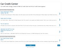 Tablet Screenshot of carcreditcenter.blogspot.com