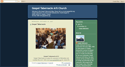 Desktop Screenshot of gospeltabernacle.blogspot.com