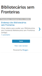 Mobile Screenshot of bibliotecariossemfronteiras.blogspot.com