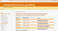 Desktop Screenshot of independencebowlgambling.blogspot.com